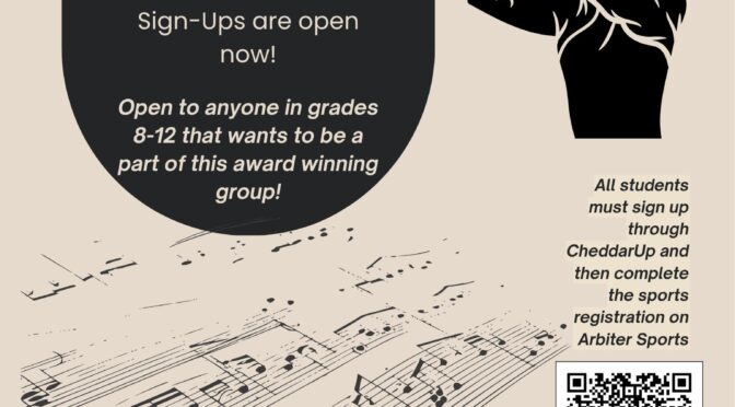 Marching Band Sign Ups Are Open For The 2026 Season!