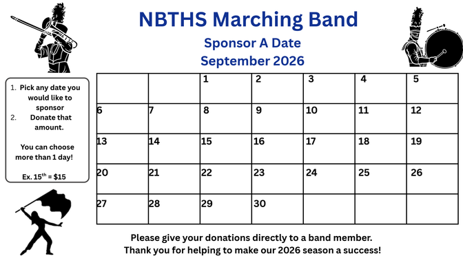 September Calendar Fundraiser!